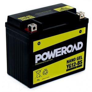 YG12-BS Poweroad NANO GEL Motorcycle Battery