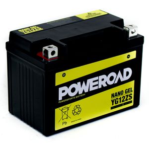 YG12ZS Poweroad NANO GEL Motorcycle Battery