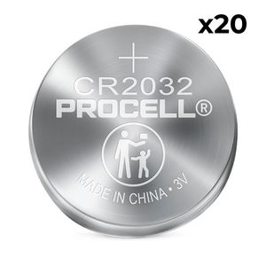 20x Duracell Procell General Purpose CR2032 Batteries
