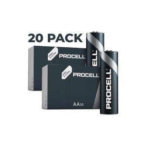 20x Duracell Procell General Purpose AA Batteries