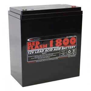 Red Flash 1800 Battery
