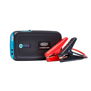 RING RPPL300 Portable Lithium Powerful Jump Starter with Power Bank 12V 300A
