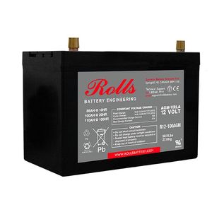 Rolls R12-100AGM Series 2 12 Volt Deep Cycle Battery