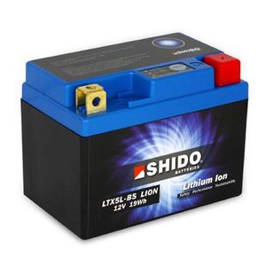 LTX5L-BS Shido Lithium Motorcycle Battery LiFePO4 LTX5L-BS