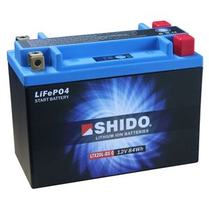 LTX20L-BS Shido Lithium Motorcycle Battery LiFePO4 LTX20L-BS Q