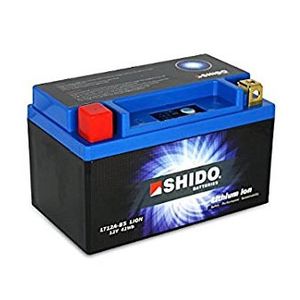 YT12A-BS Shido Lithium Motorcycle Battery LiFePO4 LT12A-BS