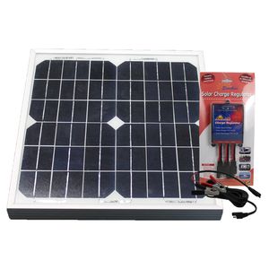 15W Solar Panel and Charger for Electric Fence Batteries