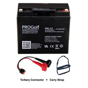 PRG-22 ProGolf Golf Trolley Battery 22Ah with Torberry Lead