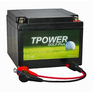 TP26-12 TPOWER Golf Trolley Battery with Torberry Lead