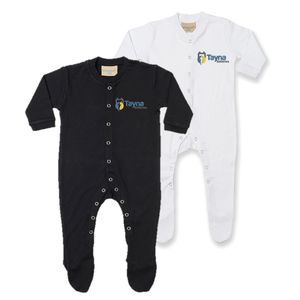 Tayna Baby Grow / Sleepsuit - Black - 3 to 6 Months
