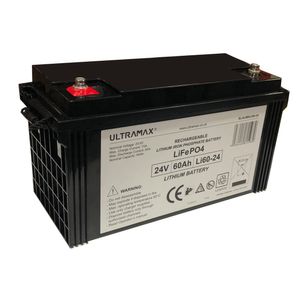 ULTRAMAX LI60-24 Lithium Battery 60Ah SLAUMXLI60-24