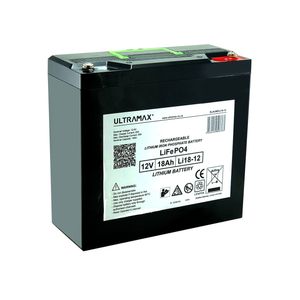 ULTRAMAX LI18-12 Lithium Battery 18Ah SLAUMXLI18-12