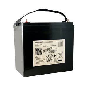 ULTRAMAX LI55-12 Lithium Battery 55Ah SLAUMXLI55-12