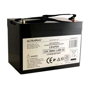 ULTRAMAX LI60-12 Lithium Battery 60Ah SLAUMXLI60-12