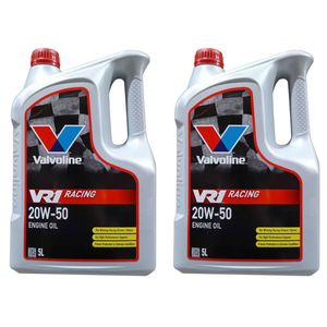 2x Valvoline VR1 Racing 20W-50 Mineral Engine Oil 873432 - 5L