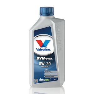 Valvoline SYNPOWER DX1 0W-20 Synthetic Engine Oil 1L