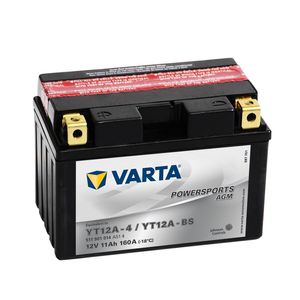 YT12A-BS Varta Powersports AGM Motorcycle Battery 511 901 014