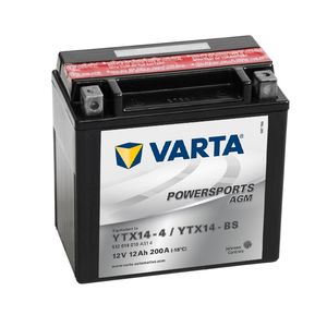 512 014 010 Varta Powersports AGM Motorcycle Battery