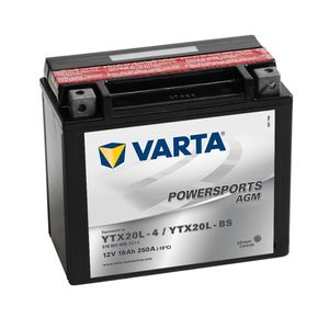 518 901 026 Varta Powersports AGM Motorcycle Battery (518 901 025)