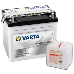 524 101 020 Varta Powersports Freshpack Motorcycle Battery