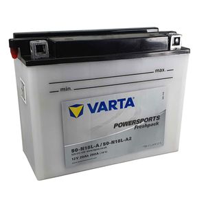 Y50-N18L-A Varta Powersports Freshpack Motorcycle Battery 520 012 020 (Y50N-18L-A2) Y50-N18L-A