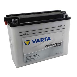 YB16AL-A2 Varta Powersports Freshpack Motorcycle Battery 516 016 012 B16AL-A2