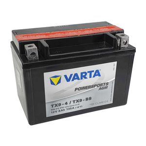 508 012 008 Varta Powersports AGM Motorcycle Battery TX9-4 TX9-BS 508 012 014