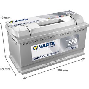 LED95 Varta Professional Dual Purpose EFB Leisure Battery 95Ah (930095085)