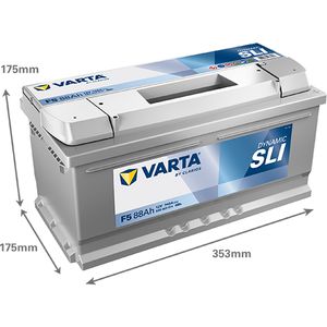 F5 Varta Dynamic SLI Car Battery 12V 85Ah (588403074) (024)