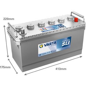 616L (I6) VARTA PROMOTIVE HEAVY DUTY 12V 110Ah 601050085