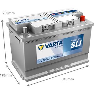 H9 VARTA PROMOTIVE HEAVY DUTY 12V 100Ah 600123072