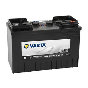 663 (I4) VARTA PROMOTIVE BLACK 12V 110Ah 610047068