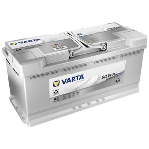 A4 Varta Silver Dynamic AGM 020 Car Battery 12V 105Ah (605901095) 