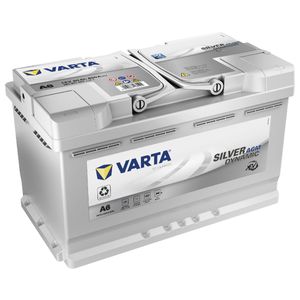 A6 Varta Silver Dynamic AGM 110 Car Battery 12V 80Ah (580901080) 