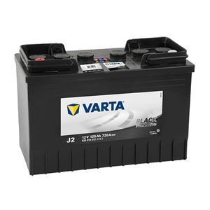 648 (J2) VARTA PROMOTIVE BLACK 12V 125Ah 625014072