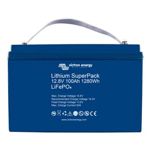 Victron Energy Lithium Super Pack Battery 12.8V 100Ah BAT512110705