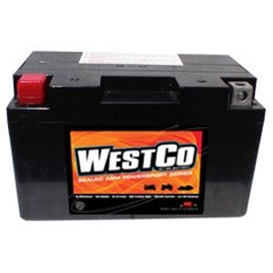 YT12A-BS Westco Classic AGM Motorcycle Battery 12V 10Ah (12V12A-BS)