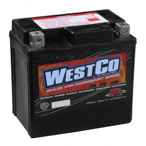 12VZ7S Westco Classic AGM Motorcycle Battery 12V