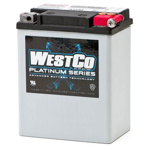 WCP15L Westco Platinum AGM Motorcycle Battery 12V 14Ah YB14L-A2 (SVR15L)