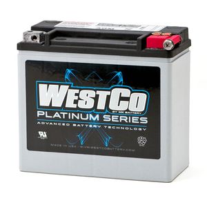 WCP20L Westco Platinum Motorcycle Battery 12V 18Ah