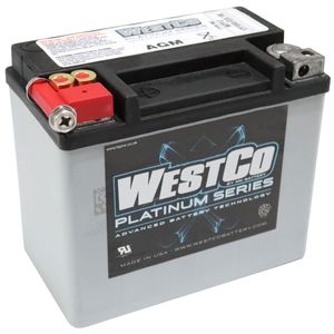 WCP12 Westco Platinum Motorcycle Battery 12V 10Ah (SVR12)