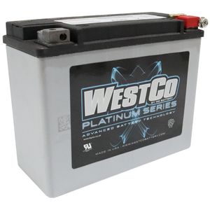 WCP18 Westco Platinum Motorcycle Battery 12V 22Ah Y50-N18L-A2 (SVR18)