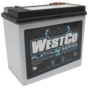 WCP20 Westco Platinum Motorcycle Battery 12V 18Ah YB16-B (SVR20)