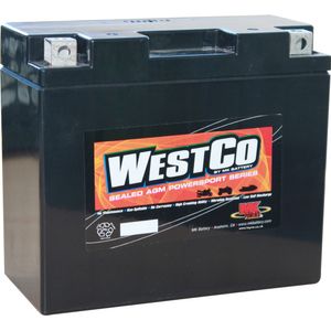YT12B-4 Westco Classic AGM Motorcycle Battery 12V 10Ah  (12V12B-4)