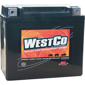 12V20L Westco Classic AGM Motorcycle Battery 12V 18Ah