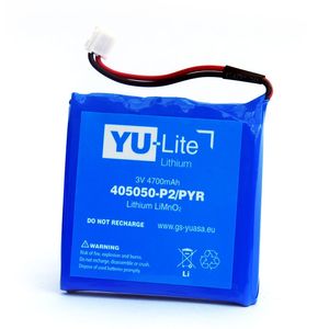 YU-Lite 405050-P2/PYR Alarm System Battery BATT-RKP1
