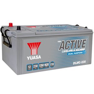 DLMC-230 Yuasa YBX ACTIVE Leisure & Marine Dual Battery 12V