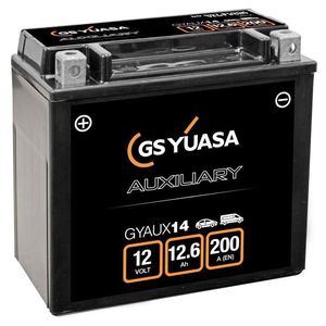 GYAUX14 Yuasa Auxiliary Car Battery 12V 12.6Ah