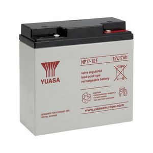 Yuasa NP17-12i Valve Regulated Lead Acid Battery 12V 17Ah