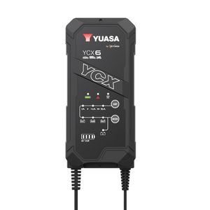 Yuasa YCX6 12V 6A Smart Charger 